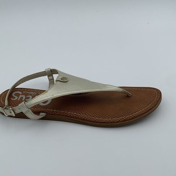 Circus by Sam Edelman silver thing sandals adjustable strap woman’s size 11 - Picture 5 of 12